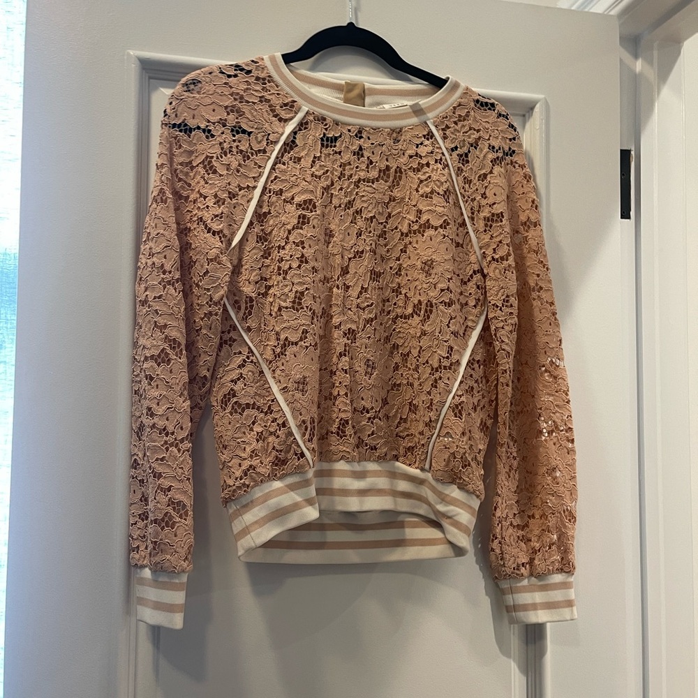 Veronica beard lace top